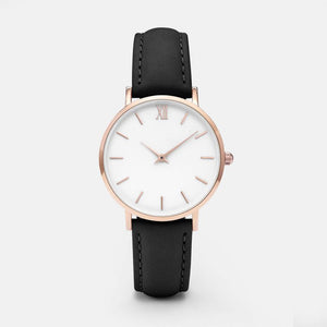 Zegarek Damski mode Simple femmes montres Femme dames décontracté en cuir Montre à Quartz Femme horloge Relogio Feminino Montre Femme
